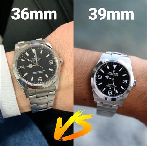 36 vs 39mm rolex explorer|rolex explorer 36mm 2021.